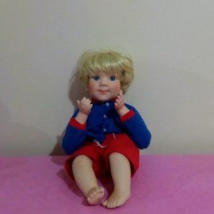 Elke Hutchins "Brian" Porcelain Doll